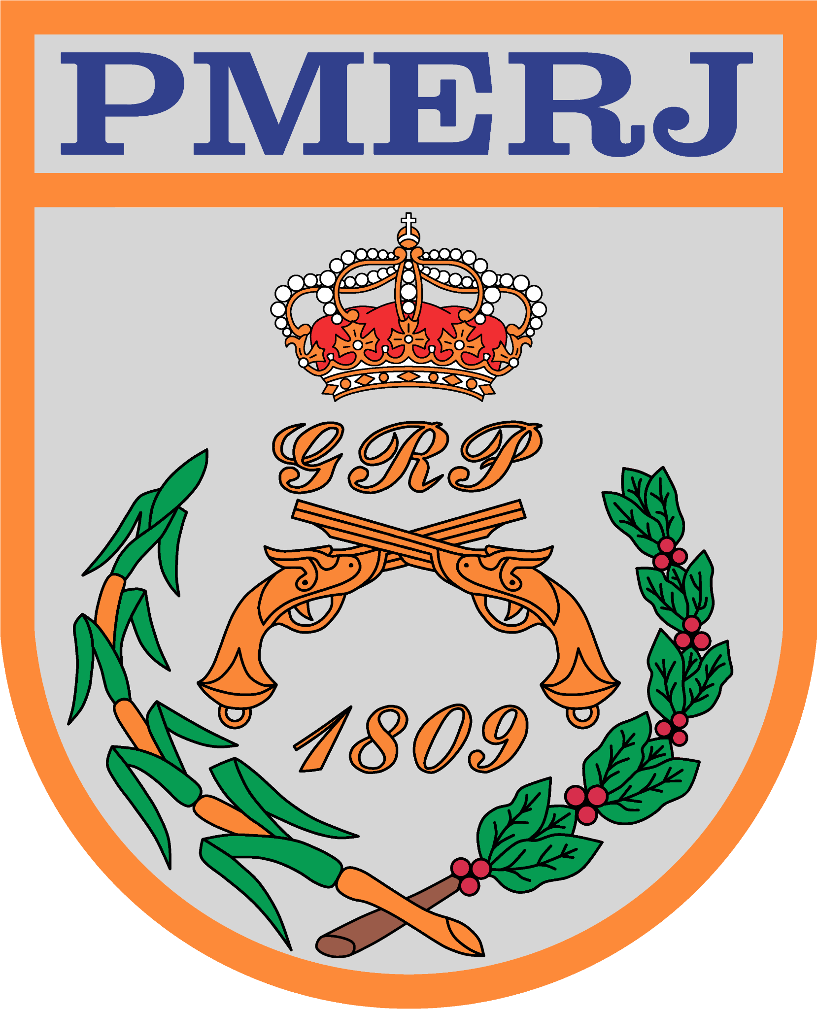Brasão principal PMERJ